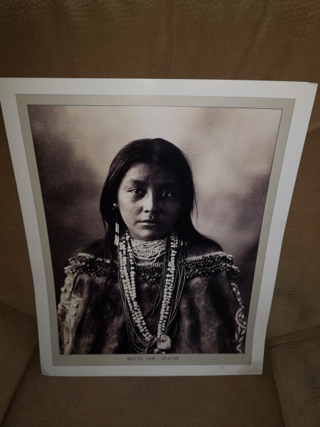 Indianer Poster Mattie Tom - Apache